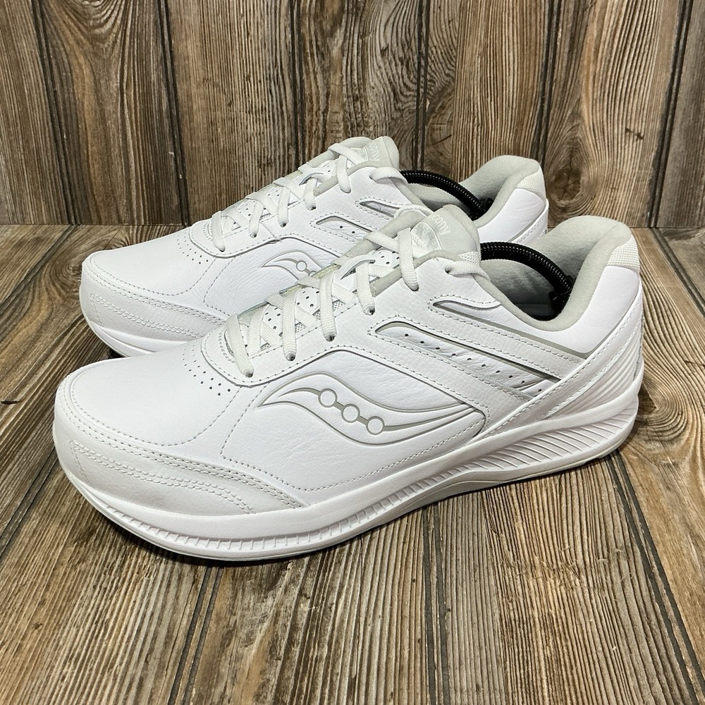 Saucony Echelon Walker 3 Shoes White S40209-1 Men's Size 10 XW Extra Wide NEW